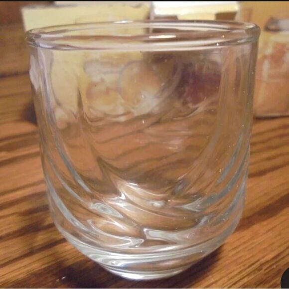 Vintage Set (6) Circleware Slider 2oz Shot Glasses Barware Clear - Picture 5 of 7